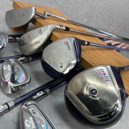 フィットウェイ　フィドラ　レディースゴルフ　クラブセット　11本　L　右利き用　Fitway　FIDRA
