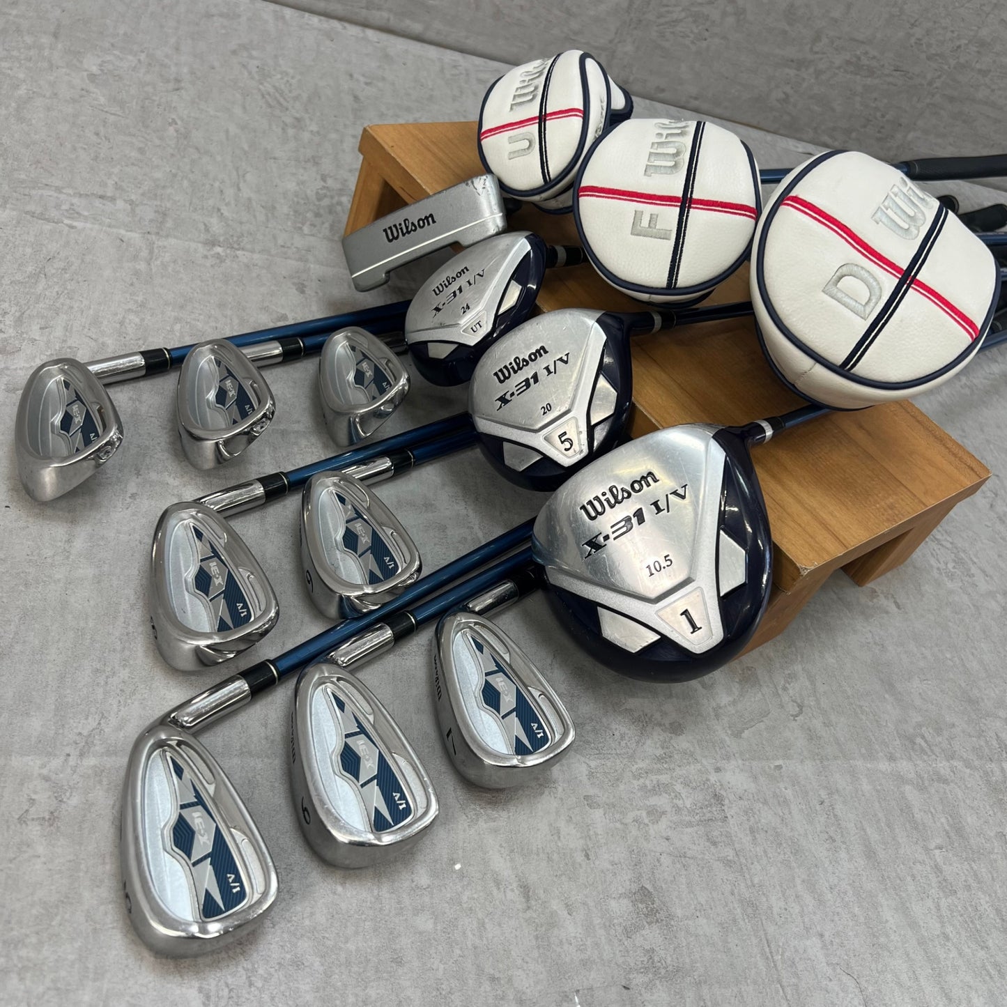 ウィルソン　X-31　メンズゴルフ　クラブセット　12本　R　右利き用　Wilson