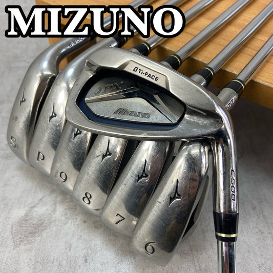 ミズノ　JPX E500　メンズゴルフ　アイアンセット　7本　SR　右利き用　Mizuno