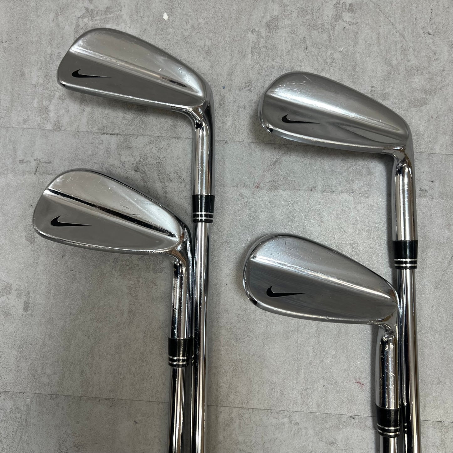 NIKE ナイキ マッスルバック メンズゴルフ アイアンセット 右利き 3番〜PW 8本 N.S.PRO 750GH スチール R