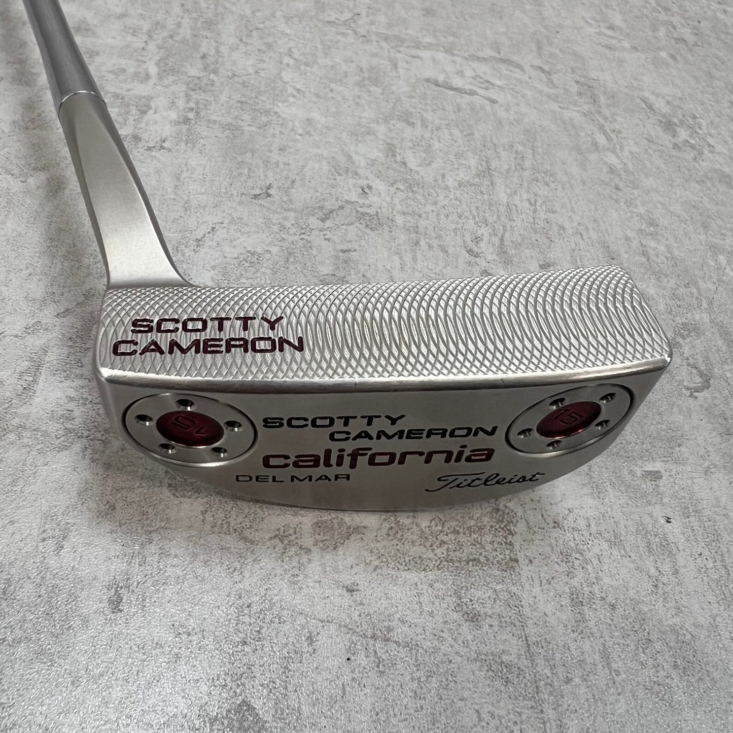 レフティー　スコッティキャメロン　カリフォルニア　デルマー　メンズゴルフ　パター　左利き用　34インチ　マレット型　L字　SCOTTY CAMERON　California DELMAR
