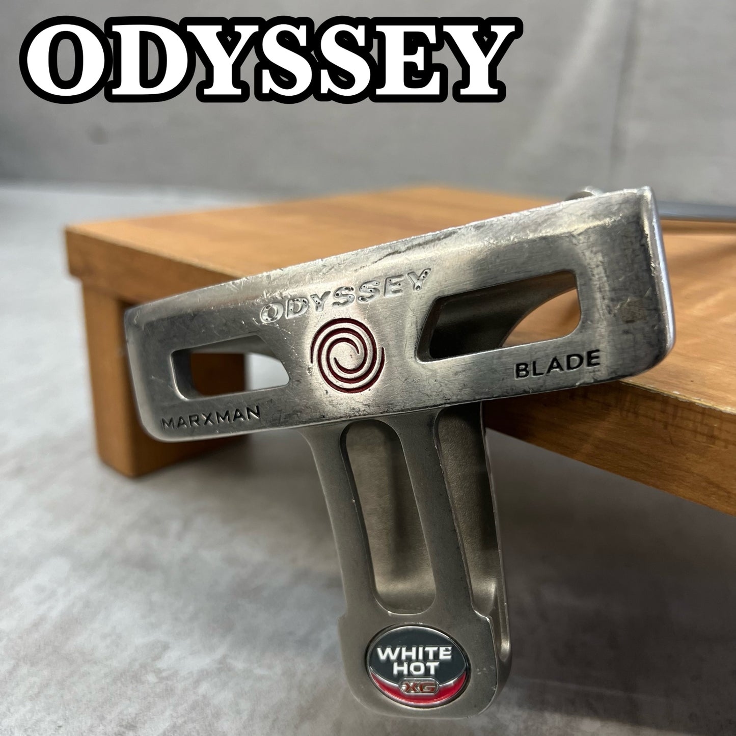 ODYSSEY　WHITEHOT　XG　MARXMAN　BLADE　メンズゴルフ　パター　約34インチ　右利き用　オデッセイ　ホワイトホット　エックスジー　マークスマン　ブレード