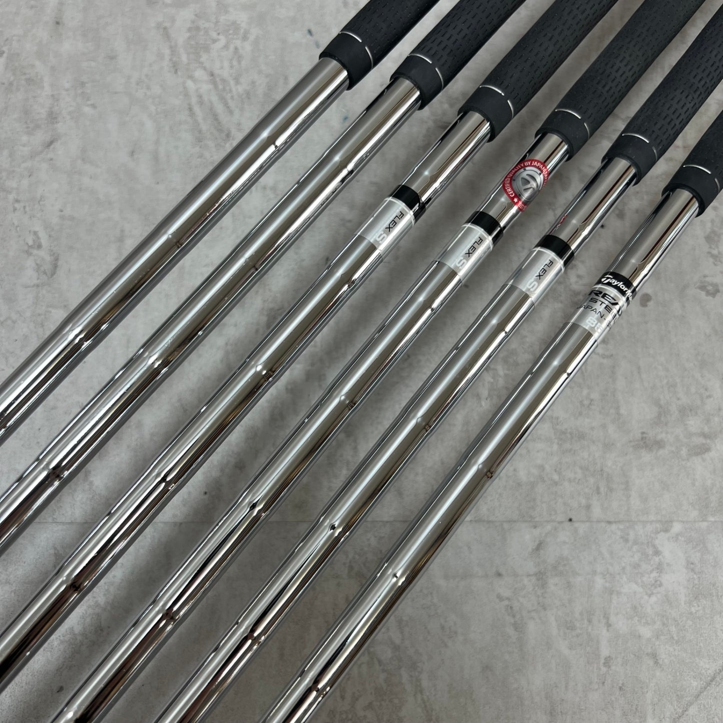 TaylorMade テーラーメイド M6 メンズゴルフ アイアンセット 5番〜PW 6本 右利き用 純正シャフト スチール S