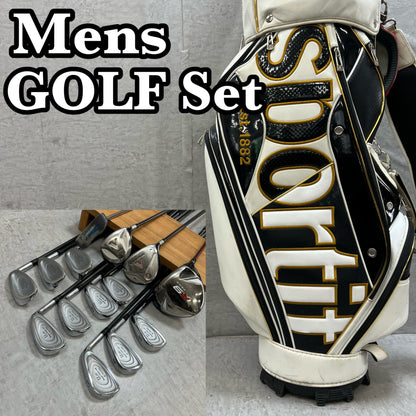 テーラーメイド　ルコックスポルティフ　メンズゴルフ　クラブセット　14本　右利き用　TaylorMade LE COQ SPORTIF