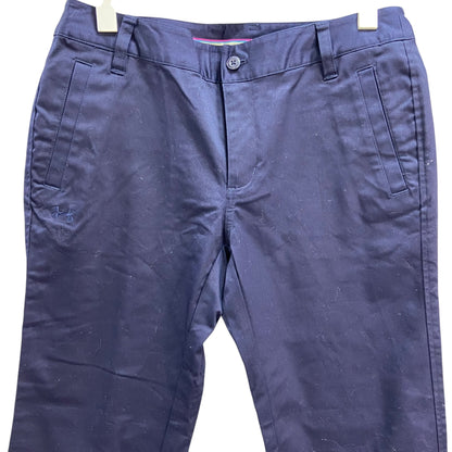 アンダーアーマー　メンズゴルフウェア　ロングパンツ　MD　ネイビー　紺　ズボン　スラックス　UNDER ARMOUR