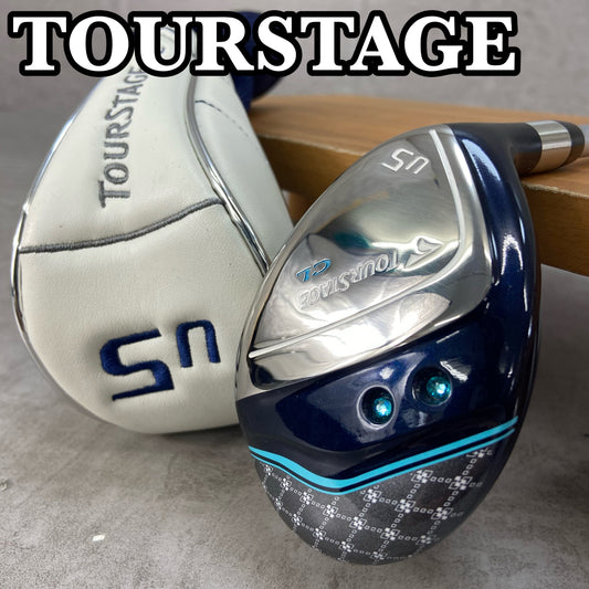 ツアーステージ　CL　レディースゴルフ　ユーティリティ　5UT　L　右利き用　TOURSTAGE