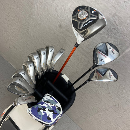 テーラーメイド　クリーブランド　メンズゴルフ　クラブセット　12本　右利き用　TaylorMade　Cleveland