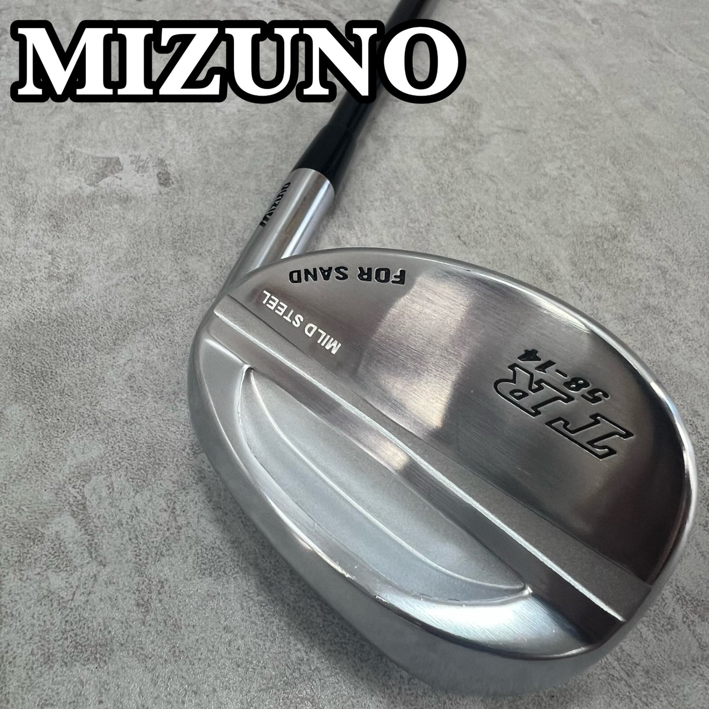 ミズノ　TR MILD　STEEL　メンズゴルフ　サンドウェッジ　右利き用　MIZUNO