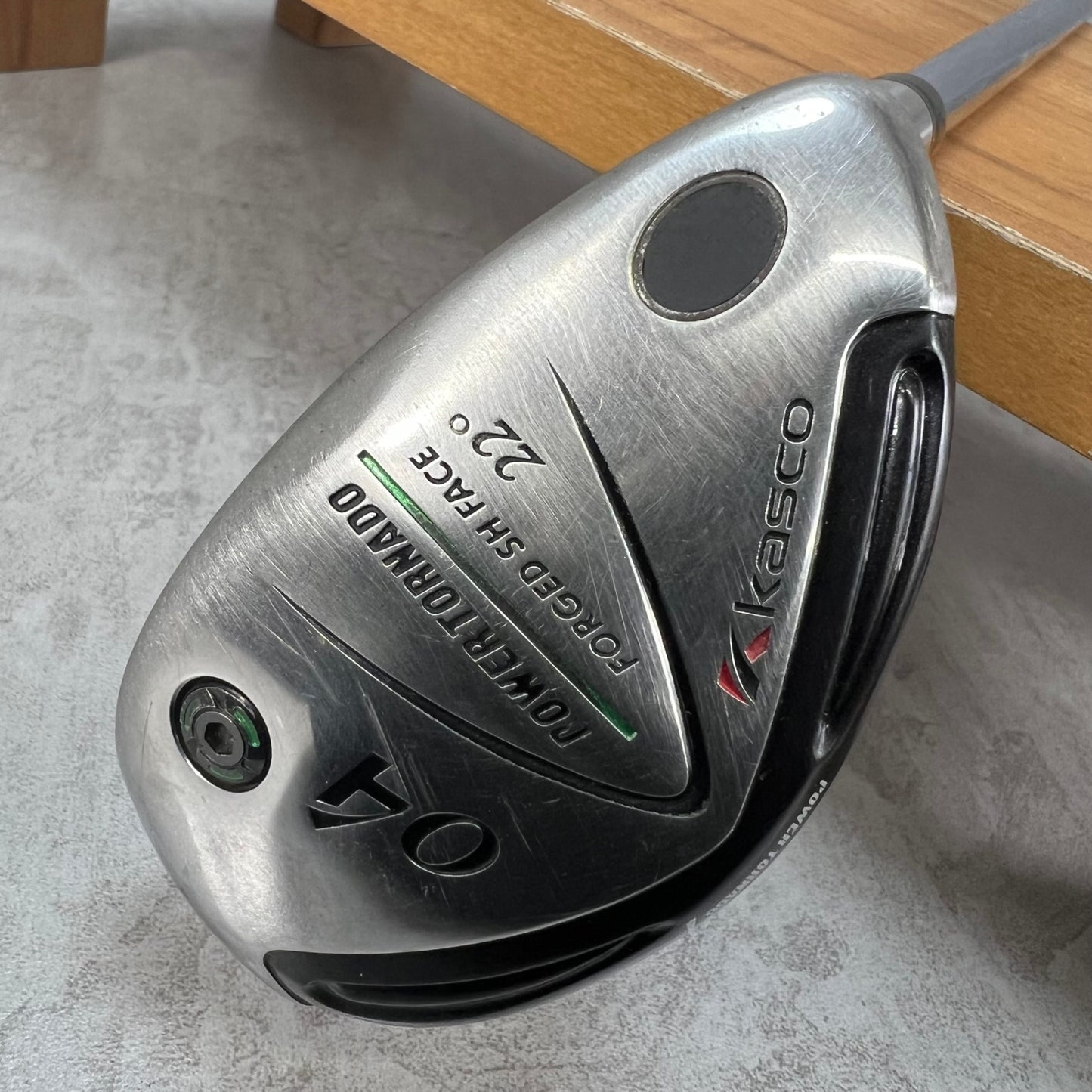 キャスコ　パワートルネード　メンズゴルフユーティリティ　4UT　右利き　フレックスS　KASCO　POWER TORNADO