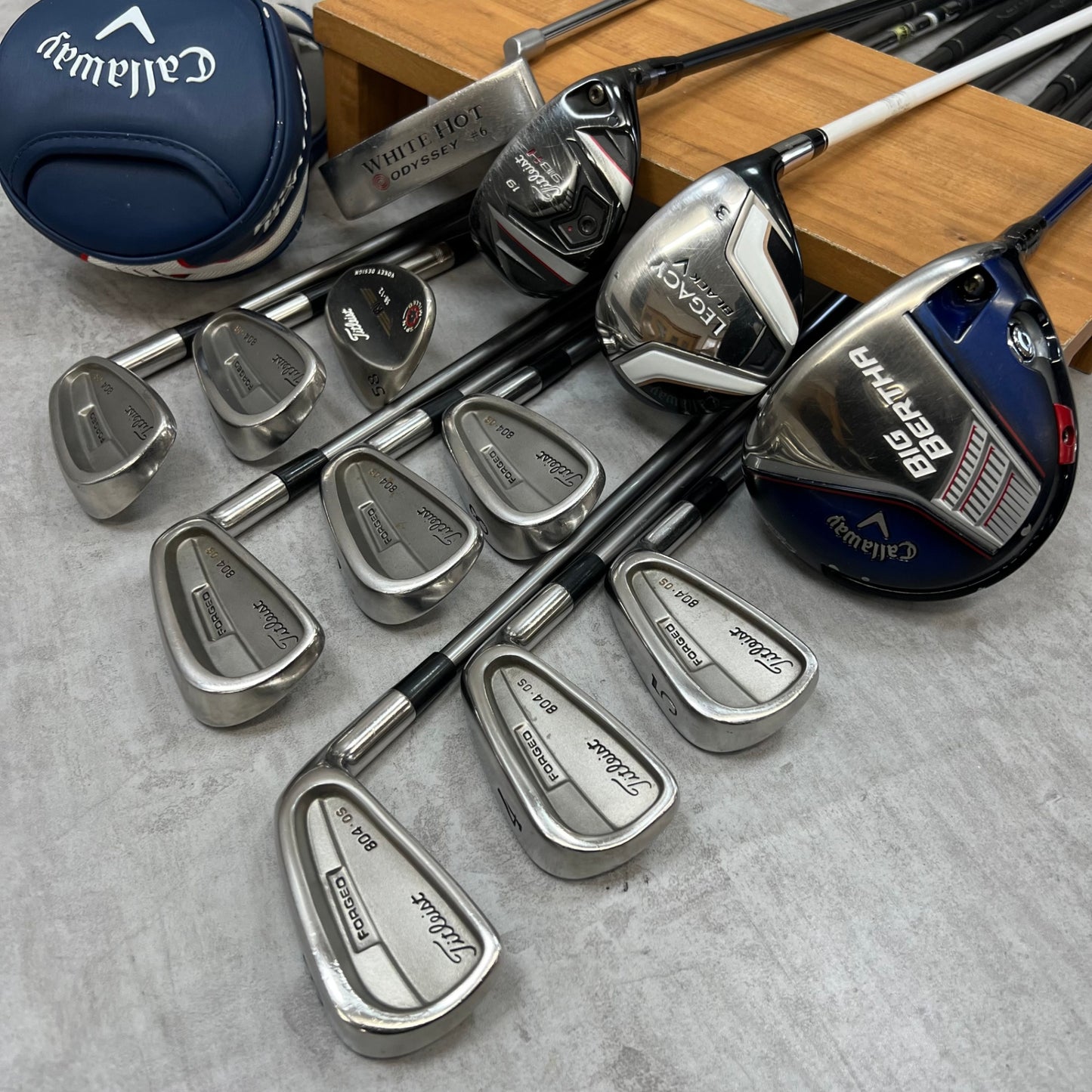 キャロウェイ　タイトリスト　メンズゴルフ　クラブセット　13本　右利き用　Callaway　Titlesit