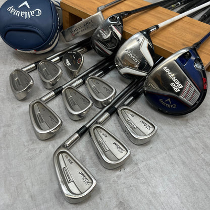 キャロウェイ　タイトリスト　メンズゴルフ　クラブセット　13本　右利き用　Callaway　Titlesit