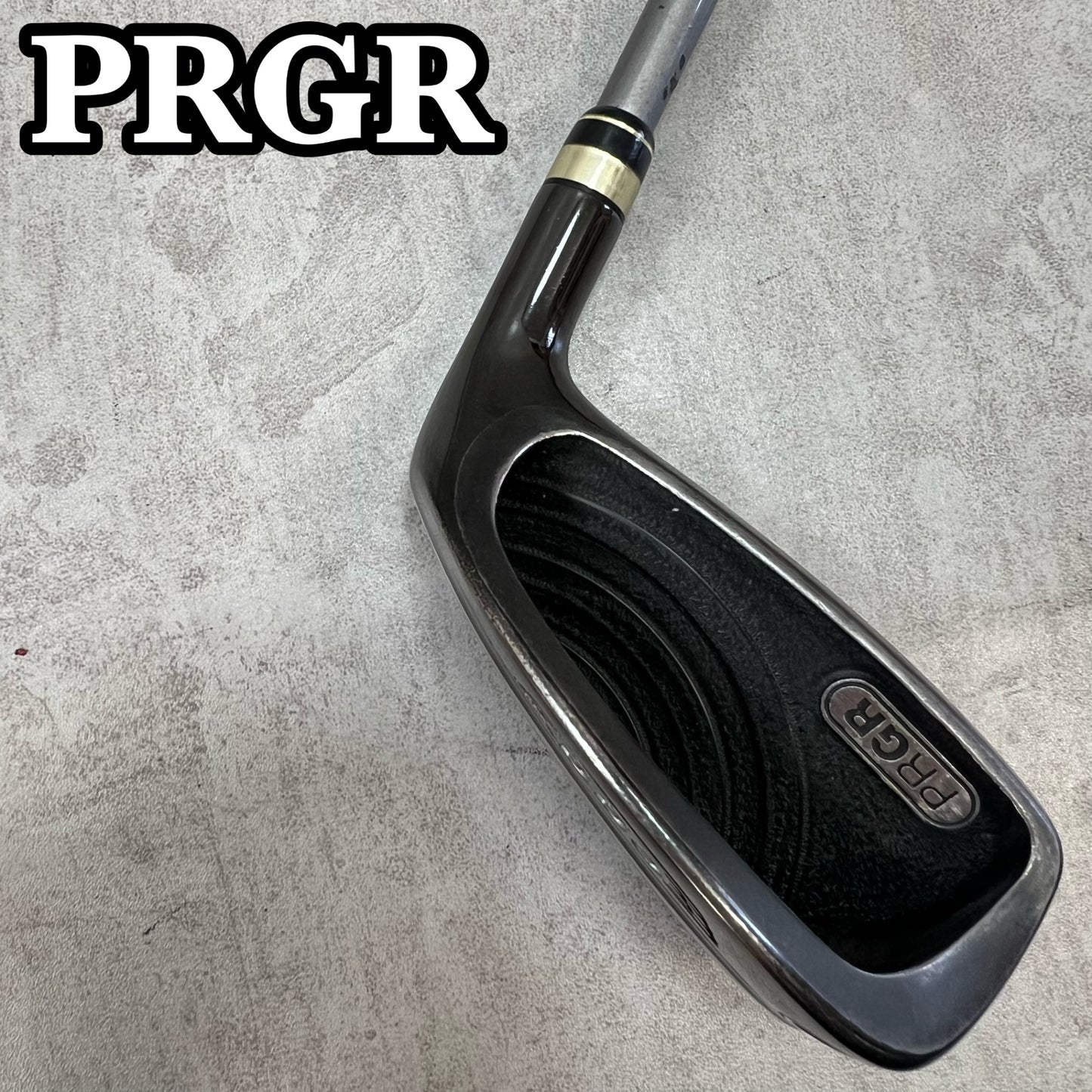 プロギア　エッグ　パワーキャビティ　メンズゴルフ　6番アイアン　SR　右利き用　PRGR egg　POWER CAVITY