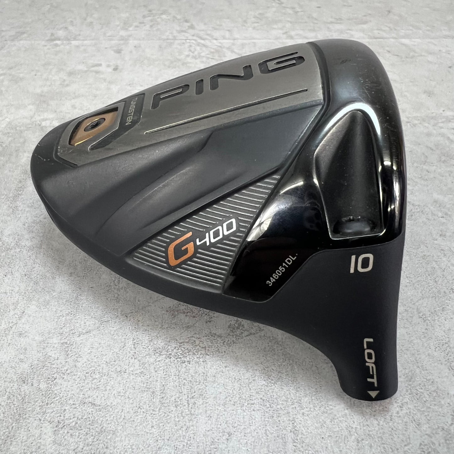 PING　G400　LST　メンズゴルフ　ドライバーヘッド　10°　右利き用　ピン　ヘッドカバー