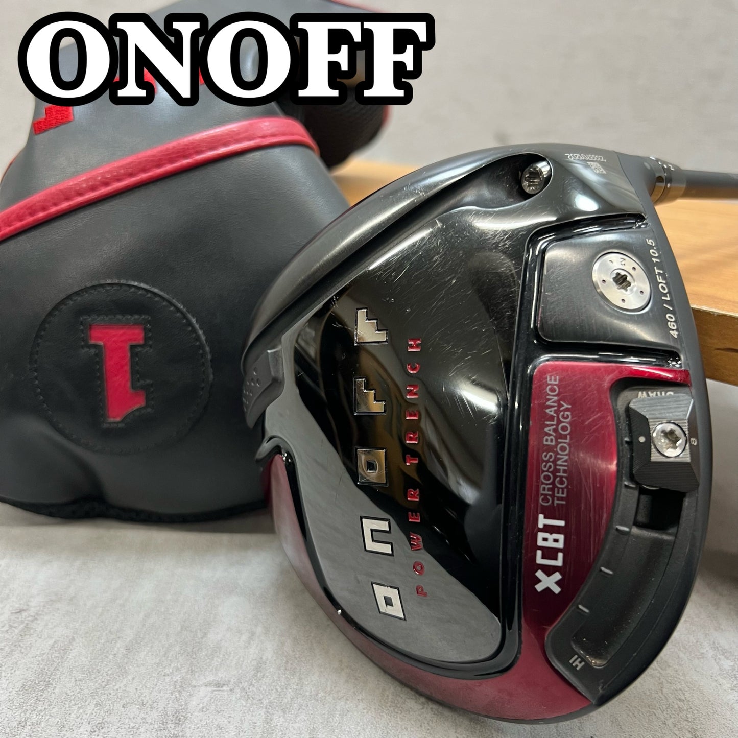 ONOFF オノフ　AKA　赤　2024年　メンズゴルフ　DR　ドライバー　1W	10.5°　C-9.5　R　右利き用
