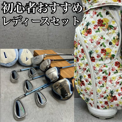 ブリヂストン　パラディーゾ　フィラ　レディースゴルフ　クラブセット　9本　L　右利き用　BRIDGESTONE　PARADISO　FILA