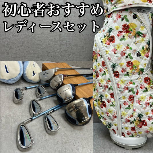 ブリヂストン　パラディーゾ　フィラ　レディースゴルフ　クラブセット　9本　L　右利き用　BRIDGESTONE　PARADISO　FILA