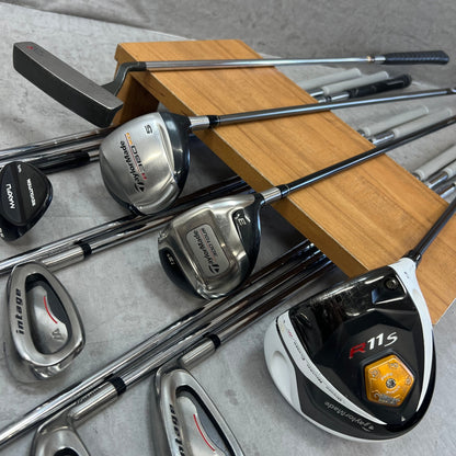 テーラーメイド　ミズノ　メンズゴルフ　クラブ12本セット　右利き用　キャディバッグ付き　TaylorMade　MIZUNO