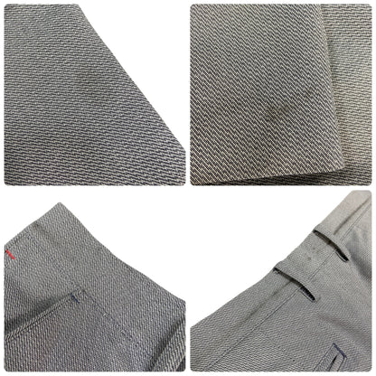 マンシングウェア　メンズ　ボトムス　総柄　グレー系　Lサイズ相当　パンツ　ズボン　スラックス　男性用　ゴルフアパレル　Munsingwear