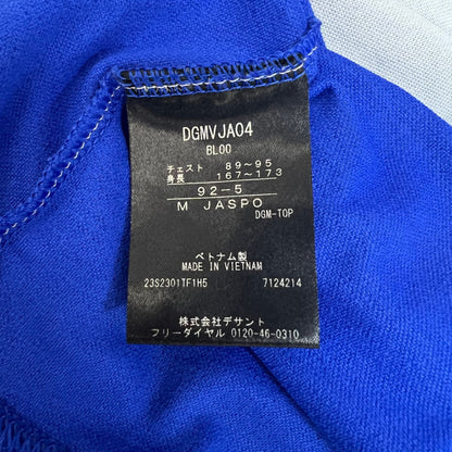 DESCENTE　デサント　メンズゴルフウェア　セットアップ　トップス　M　ボトムス　S　ブルー
