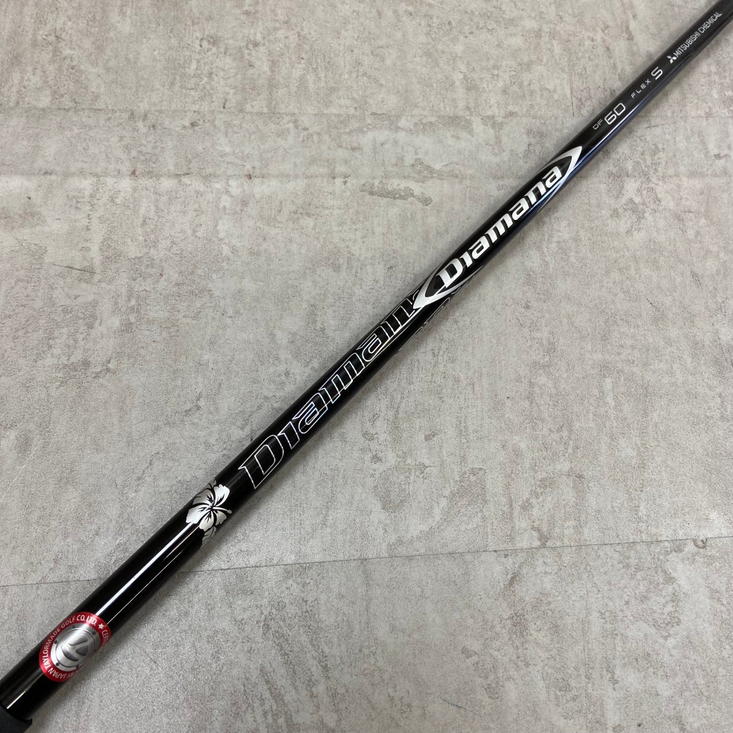 三菱ケミカル　ディアマナ　DF60　メンズゴルフ　ドライバー用　シャフト　S　テーラーメイドスリーブ　MITSUBISHI CHEMICAL　Diamana