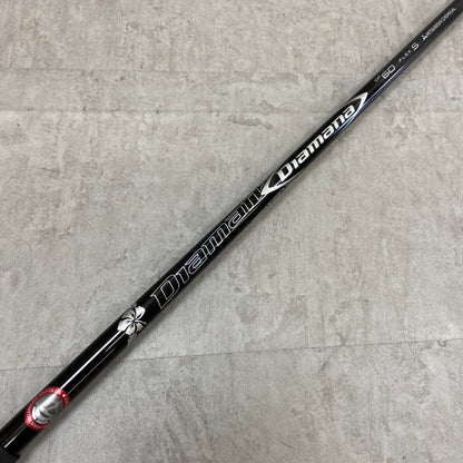 三菱ケミカル　ディアマナ　DF60　メンズゴルフ　ドライバー用　シャフト　S　テーラーメイドスリーブ　MITSUBISHI CHEMICAL　Diamana