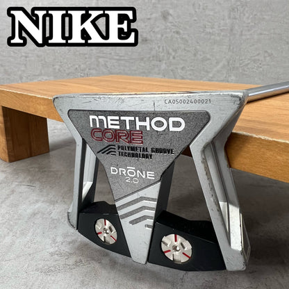 ナイキ　メソッドコア　ドローン　2.0　メンズゴルフ　パター　右利き用　ネオマレット型　センターネック　NIKE METHOD CORE DRONE 2.0