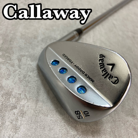 キャロウェイ　マックダディ　メンズゴルフ　ウェッジ　S 右利き用　サンド　58° Callaway MACK DADDY