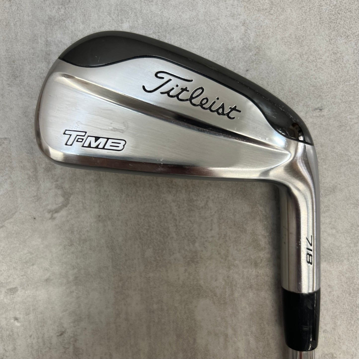 Titleist　タイトリスト	T-MB　718　メンズゴルフ　7番アイアン　D-2　S　右利き用