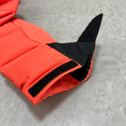 デサント　メンズ　ゴルフウェア　アウター　ダウンジャケット　L　オレンジ　DESCENTE