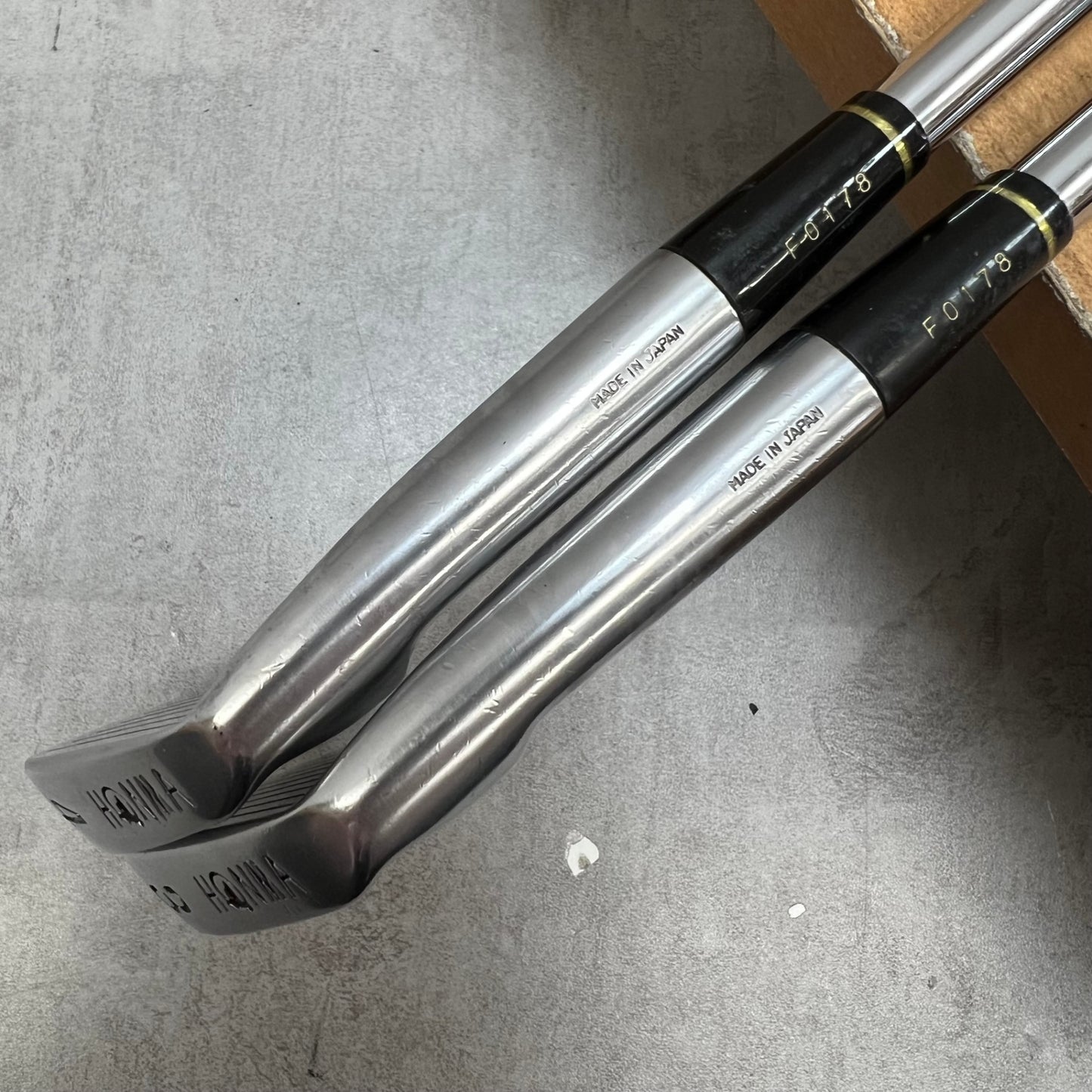 HONMA GOLF　ホンマゴルフ　PP-117　STAFFMODEL　メンズゴルフ　3番アイアン　4番アイアン　2本セット　S　右利き用