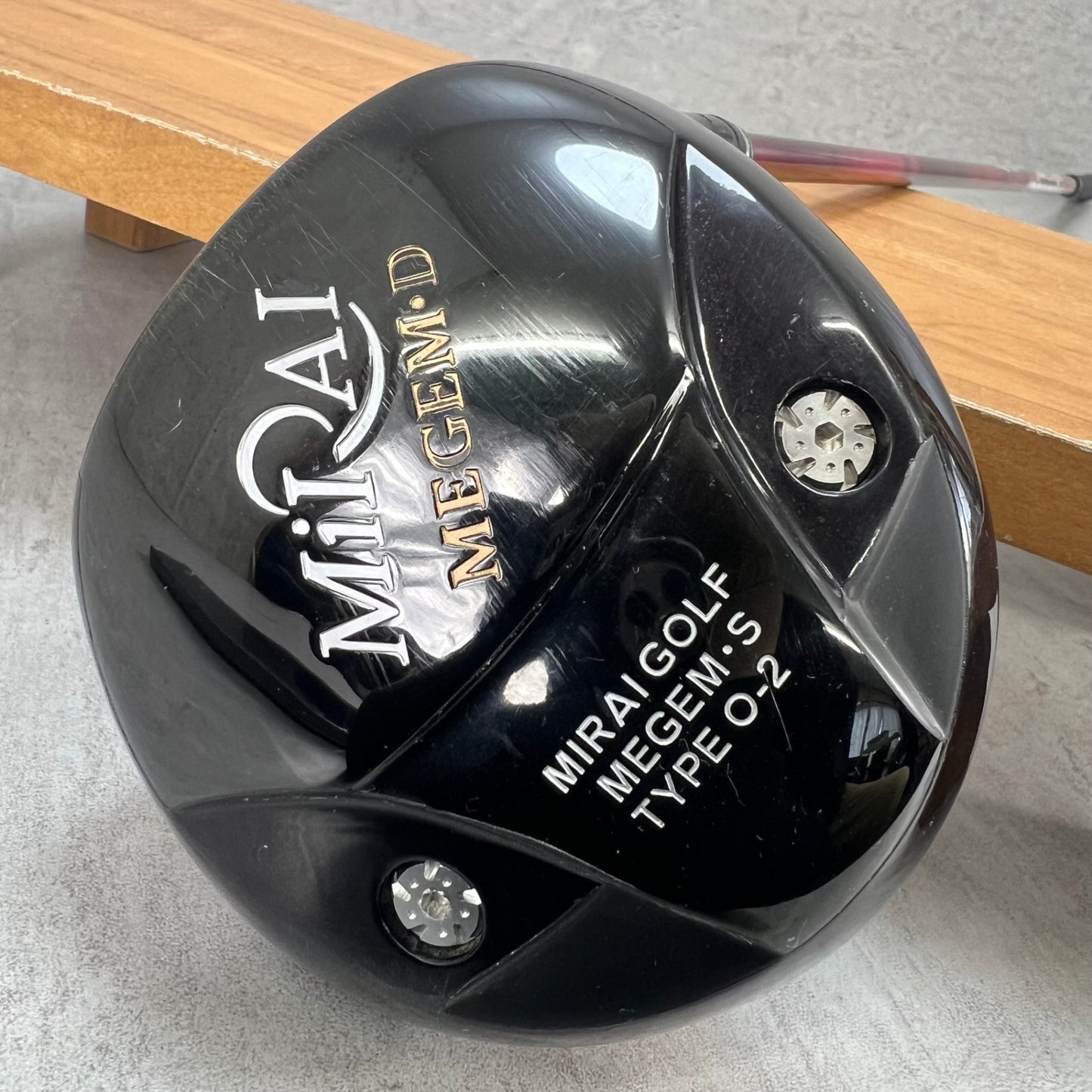 ミライ　MEGEM・D　TYPE O-2　メンズゴルフ　ドライバー　R　右利き用　MIRAI　フジクラシャフト