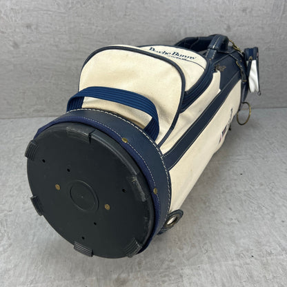 希少　帆布生地　サイコバニー　ゴルフ　カート式キャディバッグ　約10型　Psycho Bunny