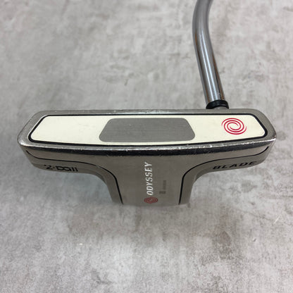 オデッセイ　ホワイトスチール　2ボールブレード　レディースゴルフ　パター　ネオマレット　約32インチ　右利き　ODYSSEY　WHITE STEEL 2-BALL BLADE