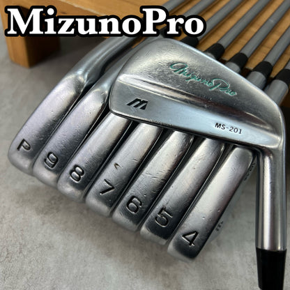 ミズノプロ　MS-201　メンズゴルフ　アイアンセット　8本　X100　右利き用　Mizuno Pro　ダイナミックゴールド