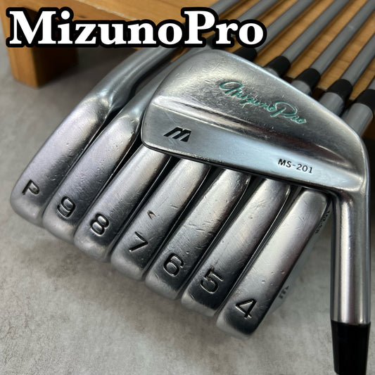 ミズノプロ　MS-201　メンズゴルフ　アイアンセット　8本　X100　右利き用　Mizuno Pro　ダイナミックゴールド
