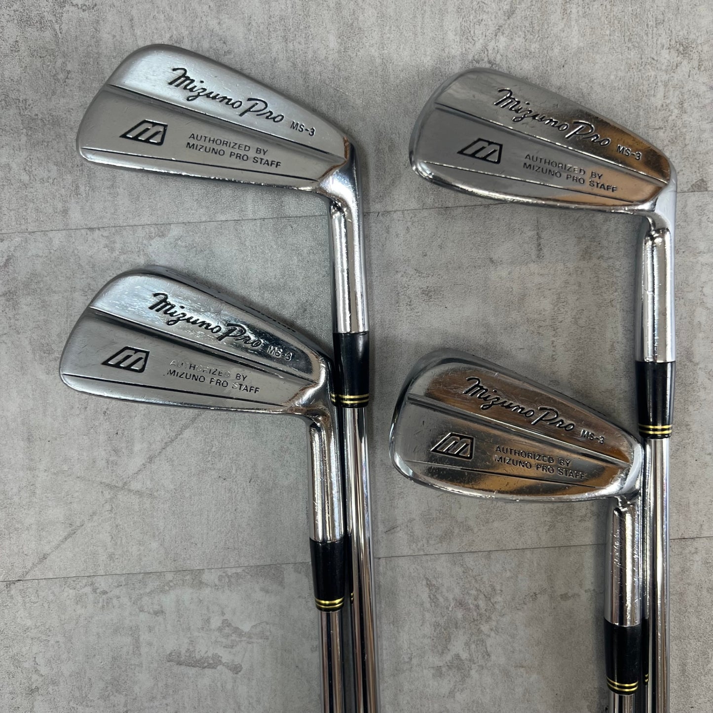 ミズノプロ MS-3 メンズゴルフ アイアンセット  8本 右利き用  S200 ダイナミックゴールド Mizuno Pro