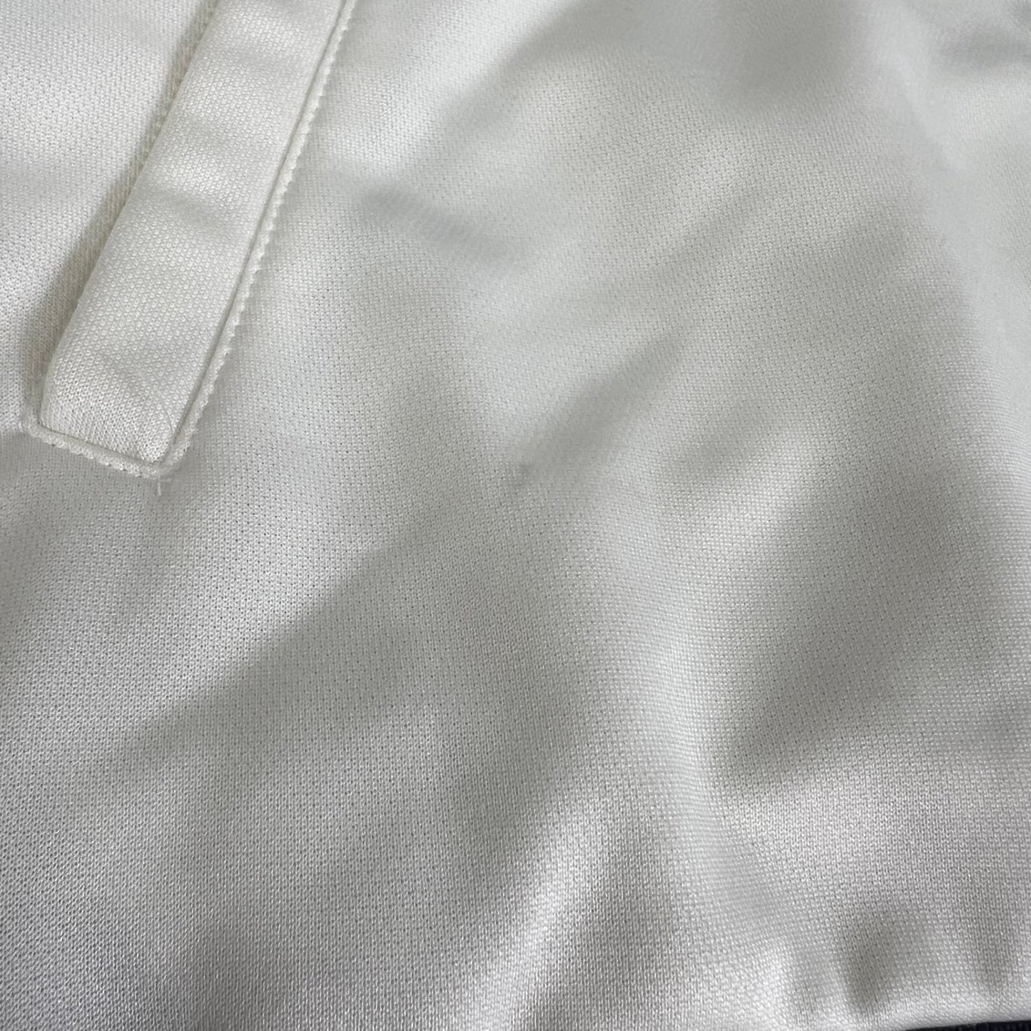 ルコックスポルティフ　メンズ　ゴルフウェア　長袖トップス　ジャージ　L　ホワイト　レッド　白　赤　LECOQSPORTIF