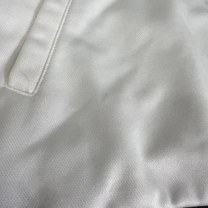 ルコックスポルティフ　メンズ　ゴルフウェア　長袖トップス　ジャージ　L　ホワイト　レッド　白　赤　LECOQSPORTIF