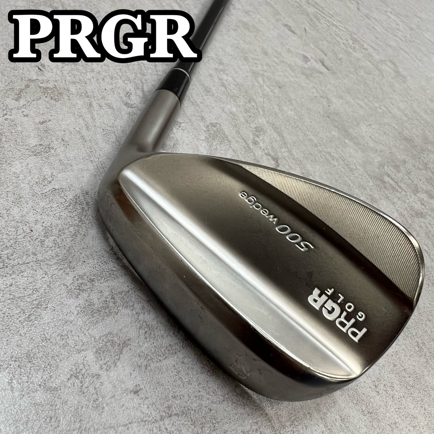 PRGR　プロギア　500wedge　メンズゴルフ　AW　アプローチウェッジ　52°　35.25	インチ　D-1　SR　右利き用															 																PRGR　プロギア　500wedge　メンズゴルフ　AW　アプローチウェッジ　52°　35.25インチ　D-1　SR　右利き用