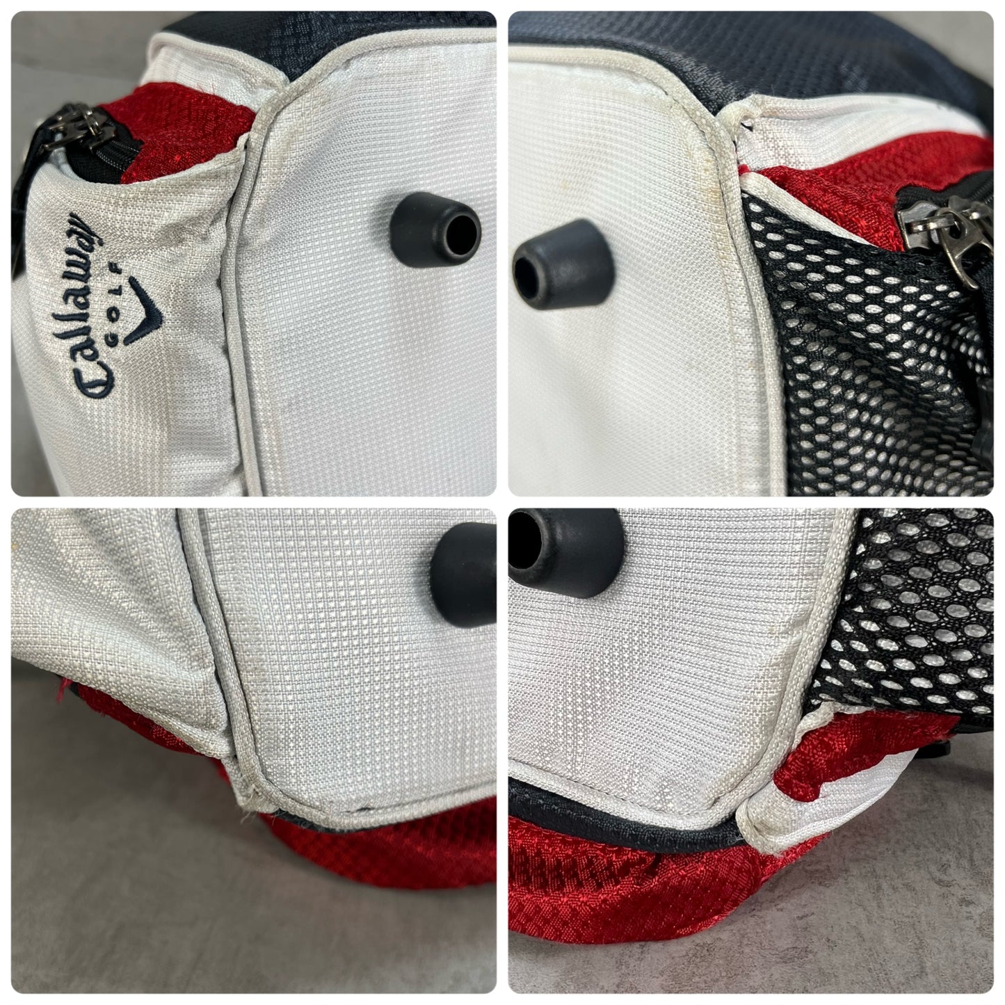 トミーヒルフィガー　キャロウェイ　ゴルフバッグ　ボストンバッグ　旅行バッグ　大型　シューズ収納ポケット　TOMMY HILFIGER　Callaway