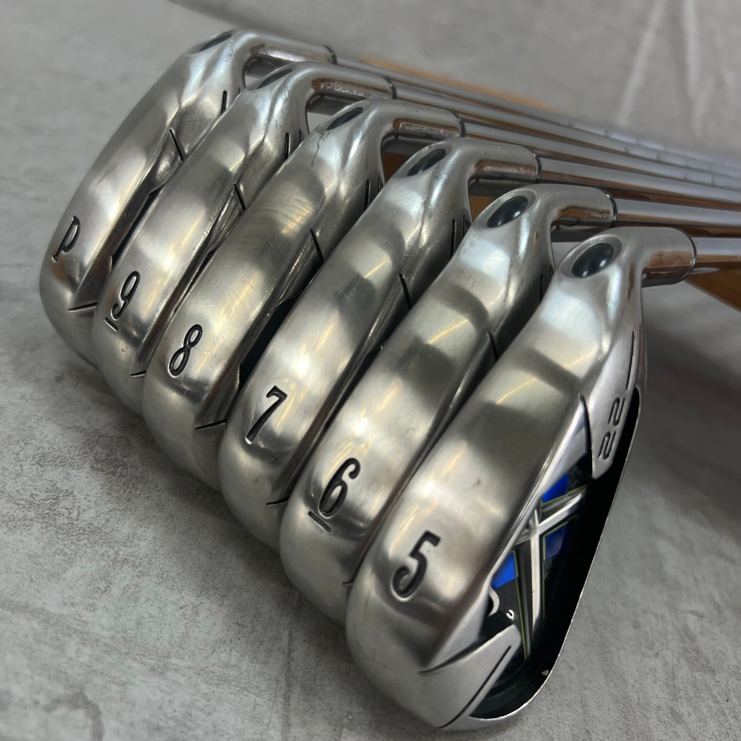 キャロウェイ　X22　メンズゴルフ　アイアンセット　6本　右利き用　UNIFLEX　Callaway