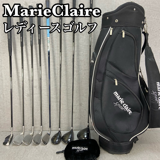 マリクレール　スポーツ　ツアーステージ　レディースゴルフ　クラブセット　8本　右利き用　ez　marie claire sport　TOURSTAGE