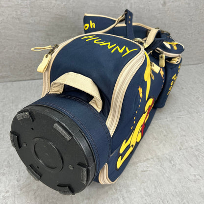 くまのプーさん　ゴルフ　カート式キャディバッグ　約８型　ポリエステル　キャラクター　Winnie the Pooh