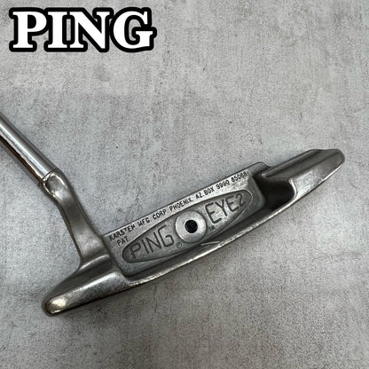 PING　ピン　EYE2　メンズゴルフ　PT　パター　ピン型　ショートネック	35.8インチ　右利き用　黒ドット　ブラック