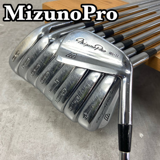 ミズノプロ　MS-11　メンズゴルフ　アイアンセット　9本　S　右利き用　Mizuno　Pro