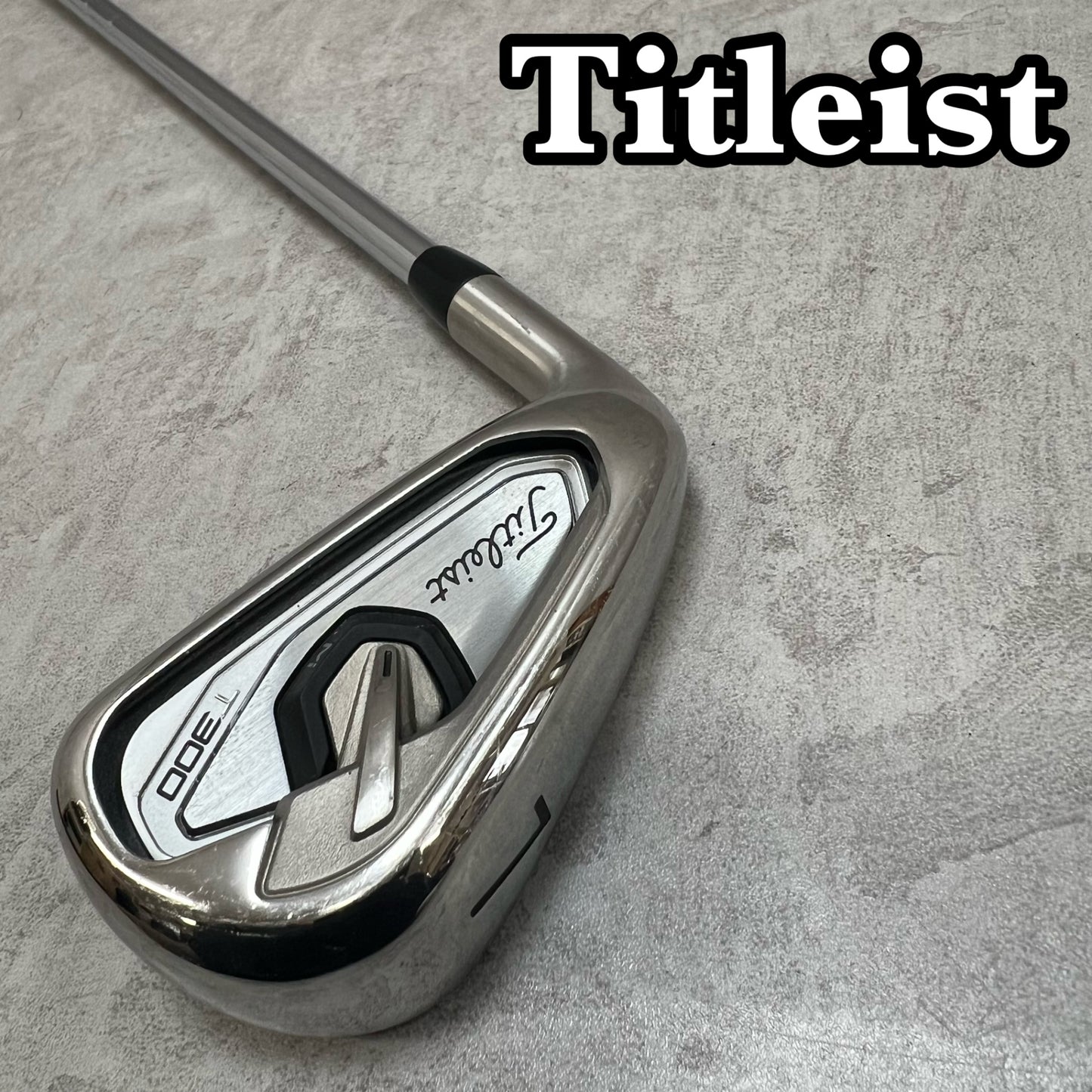 Titleist　タイトリスト　T300	メンズゴルフ	7番アイアン　D-2　S　レフティー　左利き用