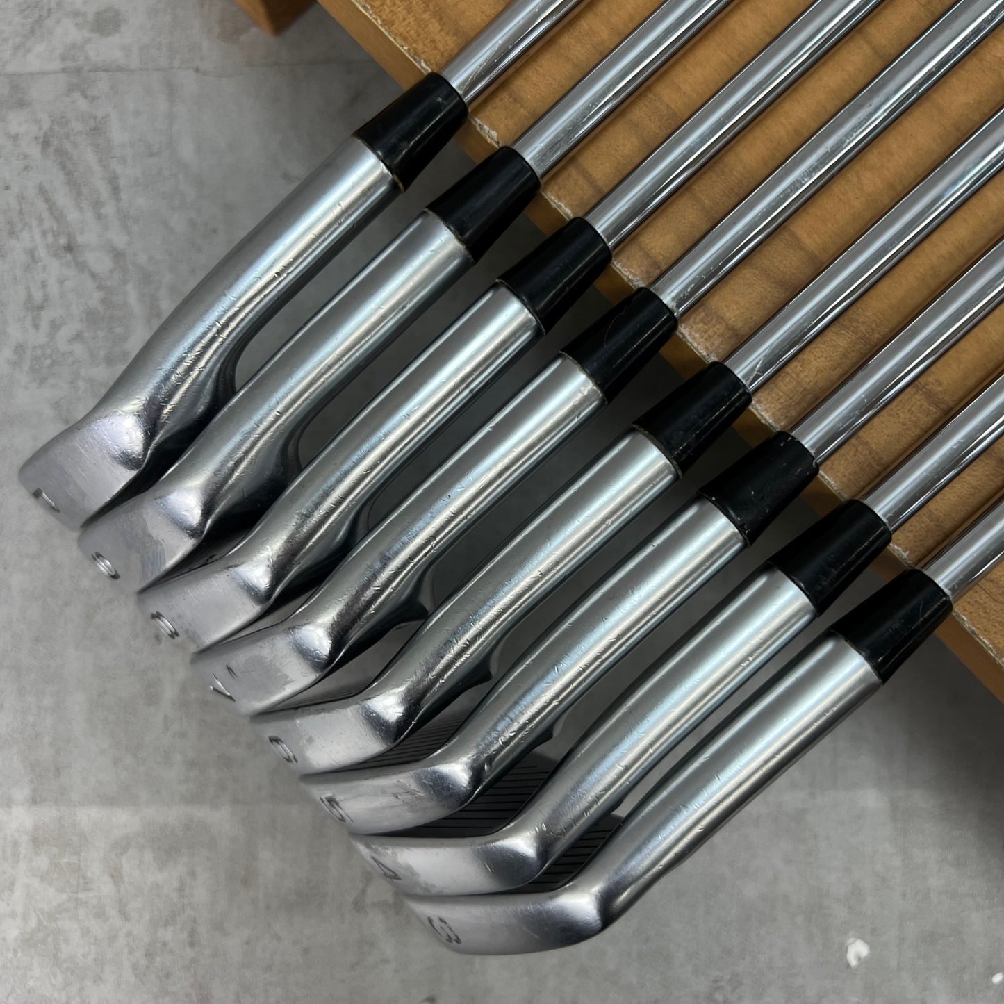 ミズノプロ　MS-201　メンズゴルフ　アイアンセット　8本　X100　右利き用　Mizuno Pro　ダイナミックゴールド