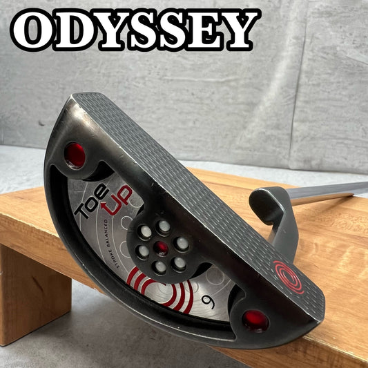 ODYSSEY　ToeUp9　メンズゴルフ　パター　約34インチ　マレット　右利き用　オデッセイ　トゥーアップ