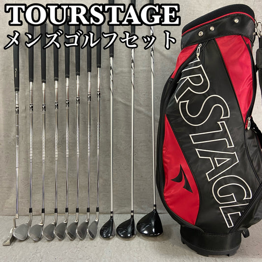 ツアーステージ　V6000 メンズゴルフ　クラブセット　11本　S 右利き用　TOURSTAGE