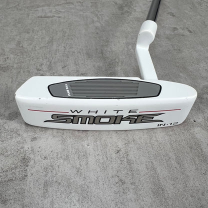 テーラーメイド　ホワイトスモーク IN･12　メンズゴルフ　パター　ピン型　約35インチ　右利き　TaylorMade　WHITE SMOKE